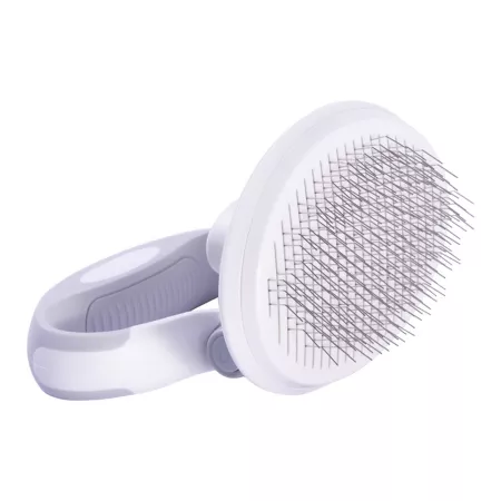 Pet Life Gyrater Travel Self-Cleaning Swivel Pet Grooming Brush GR10 Pet Brushes & Combs