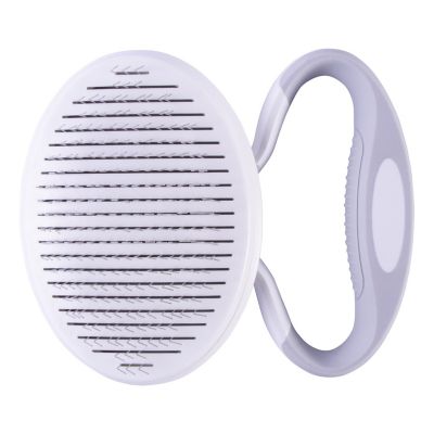 Image showing  Gyrater Travel Self-Cleaning Swivel Grooming Slicker Pet Brush, GR10