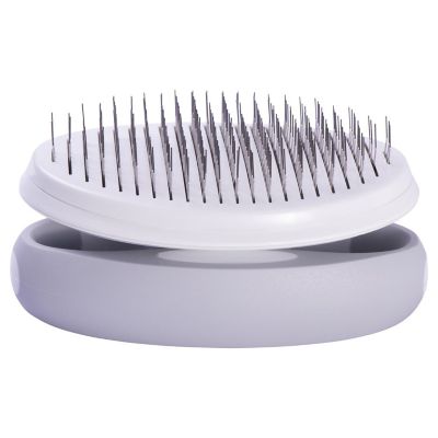 Image showing  Gyrater Travel Self-Cleaning Swivel Grooming Slicker Pet Brush, GR10