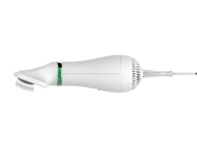Image showing 2 th Pet Life Aero-Groom 2-in-1 Electronic Pet Dryer and Pin Brush, GR35WH