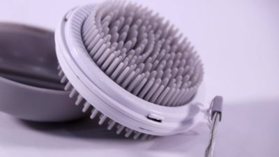 Image showing  Bravel 3-in-1 Travel Pocketed Dual Grooming Brush and Pet Comb, Gray, GR52GY