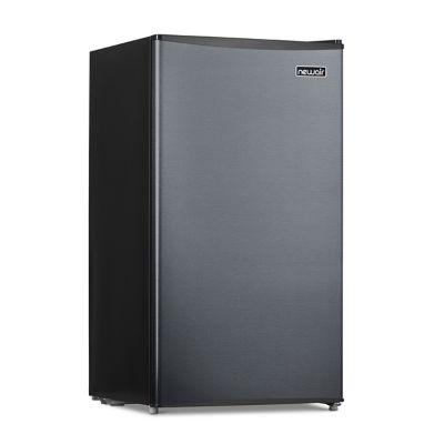 NewAir 3.3 cu. ft. Compact Mini Refrigerator with Freezer, Auto Defrost, Can Dispenser and Energy Star, Gray