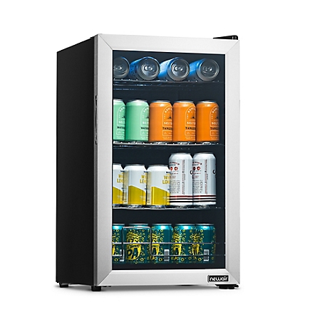 Beverage Cooler and Refrigerator, Small Mini Fridge for Home