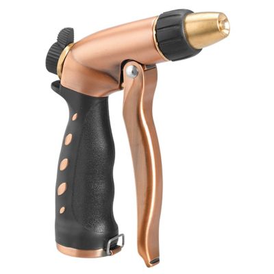 Image showing  Adjustable Pattern Zinc Front Trigger Nozzle, Copper