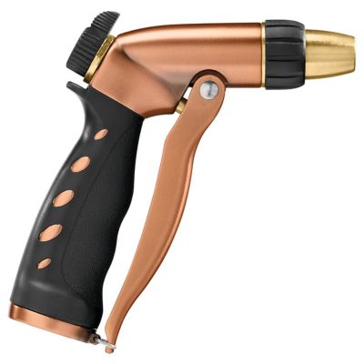 Image showing  Adjustable Pattern Zinc Front Trigger Nozzle, Copper