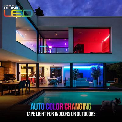 Image showing  Bionic LED Tape Light LED Strip Light Color Changing Light, 16 Colors, 4 Modes, Remote Control