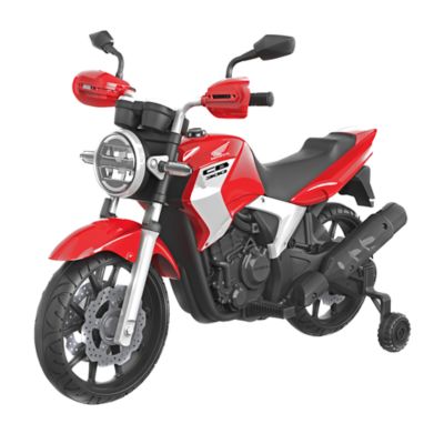 Best Ride On Cars Unisex Honda CB300R 12V Red