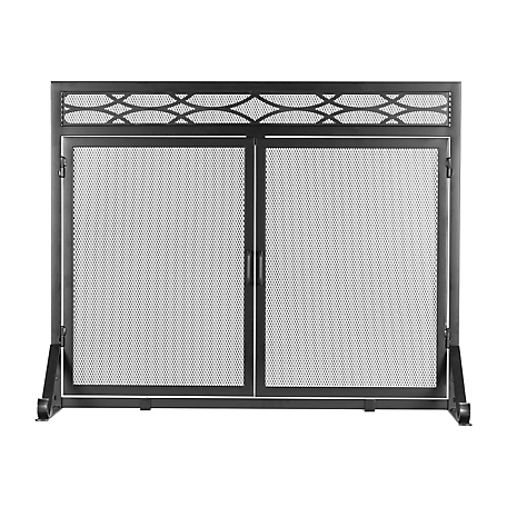 Pleasant Hearth Debden Fireplace Screen with Doors