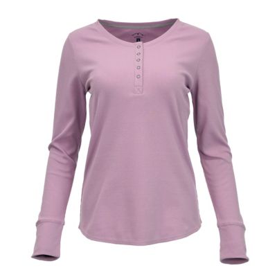 Blue Mountain Women's Long-Sleeve Henley Shirt at Tractor Supply Co.
