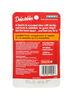 Image showing  Stew Tuna and Whitefish Lickable Cat Treat and Topper, 1.4 oz.