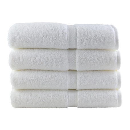 Freshee Bath Towel Set with Intellifresh Antimicrobial Technology, Made in USA, 4 pc.