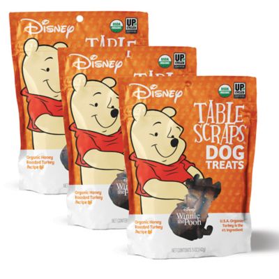 Table Scraps Disney Organic Honey Roasted Turkey Recipe Dog Treats, 5 oz., 3-Pack -  192959825046
