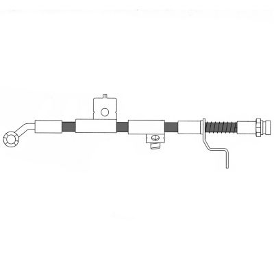 Centric Parts Premium Brake Hydraulic Hose, BKNJ-CEC-150.51007