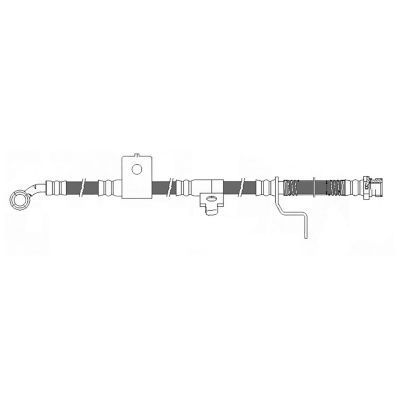 Centric Parts Premium Brake Hydraulic Hose, BKNJ-CEC-150.51008