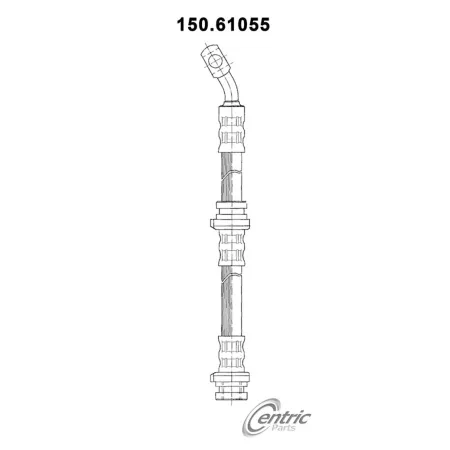 Premium Centric Parts Brake Hydraulic Hoses BKNJ-CEC-150.61055 Brakes & Brake Parts