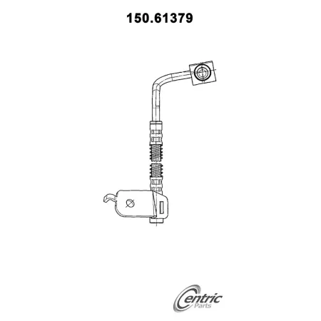 Premium Centric Parts Brake Hydraulic Hoses BKNJ-CEC-150.61379 Brakes & Brake Parts