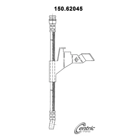 Premium Centric Parts Brake Hydraulic Hoses BKNJ-CEC-150.62045 Brakes & Brake Parts