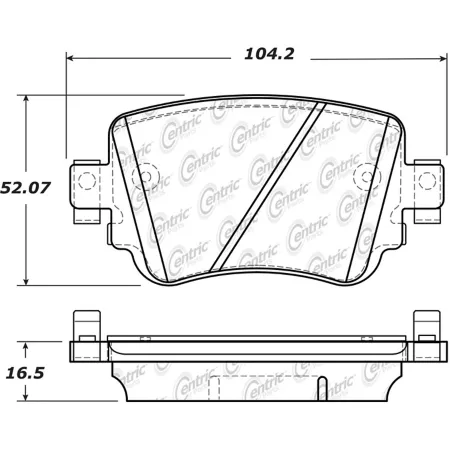 Centric Parts Premium Ceramic Bushings with Shims BKNJ-CEC-301.17790 Engine Performance