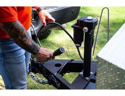 Image showing  3,500 lb. Capacity 12V Electric Jack