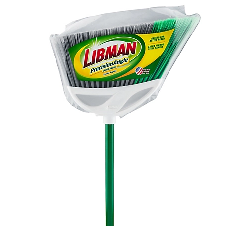 Libman 5 in. W Precision Angle Large Broom