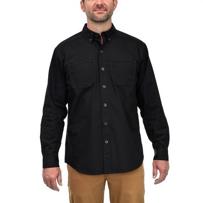 Ridgecut Men's Long-Sleeve Ultra Work Shirt No fading from the UV rays and they're just as good if not better than my "fire retardant" shirts at knocking down sparks