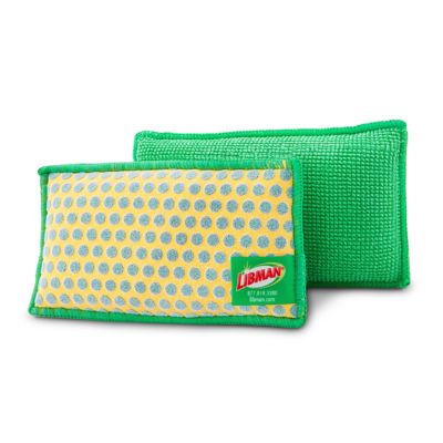 Image showing  Power Scrub Dots Kitchen & Bath Sponges, 2-Pack