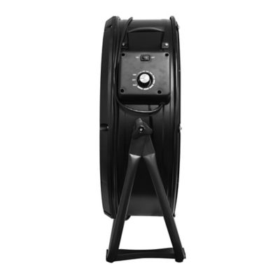 Image showing  24 in. Variable Speed Indoor/Outdoor Brushless DC Motor High-Velocity Drum Fan, 5,800 CFM