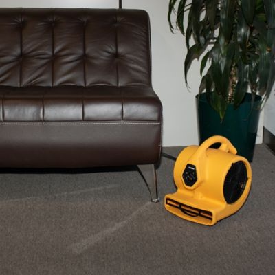 Image showing  3-Speed Indoor/Outdoor Air Mover with Built-In Outlets, 800 CFM