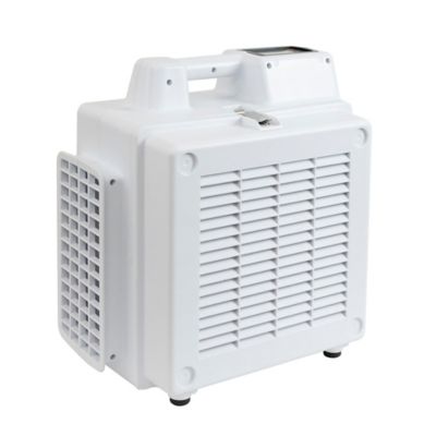 XPOWER Professional 3-Stage HEPA Air Scrubber with Quality Sensor, White