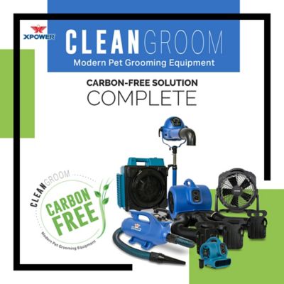 XPOWER Cleangroom Complete Pet Grooming Equipment Set
