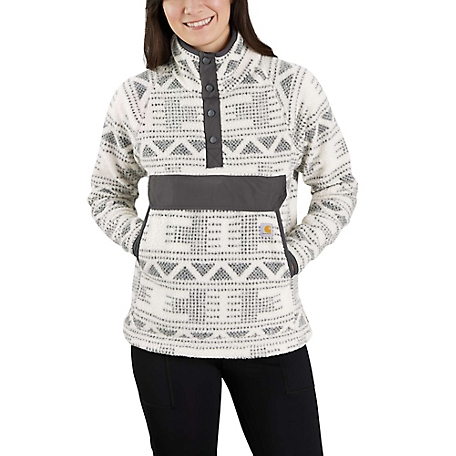 Carhartt Women's Fleece Quarter Snap-Front Jacket
