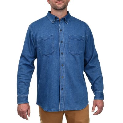 Ridgecut Men's Long-Sleeve Flex Denim Work Shirt at Tractor Supply Co.