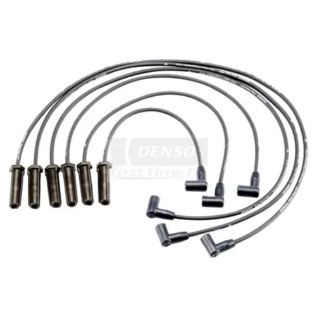 DENSO Spark Plug Wire Set 7mm BBNF-NDE-671-6064 Engine Performance