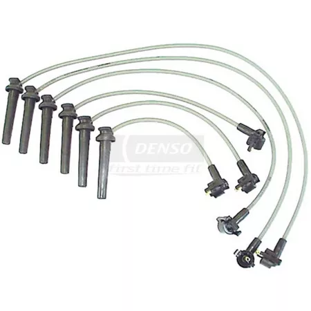 DENSO Spark Plug Wire Set 8mm BBNF-NDE-671-6090 Engine Performance