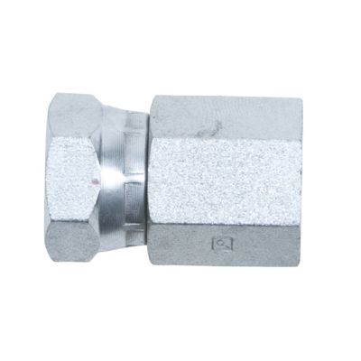 CountyLine 3/8 in. NPT Female Pipe x 3/8 in. NPT Female Pipe Swivel Hydraulic Tractor Adapter