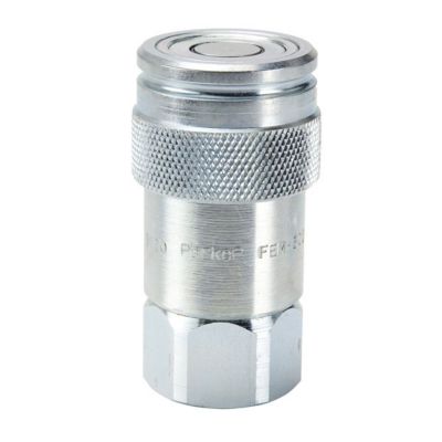 Pioneer 1/2 in. Skid Steer Coupler for Case New Holland, CAT, John Deere, Gehl, 7/8-14 SAE