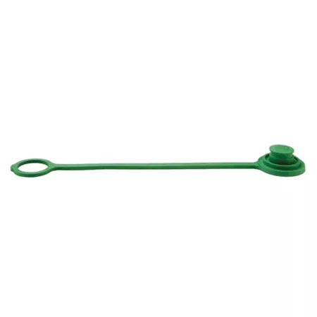 Pioneer Tractor Dust Cap for 1/2 in ISO Coupler Green for Identification Hydraulic Hoses