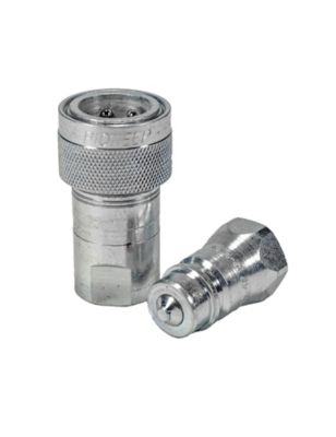 Pioneer Standard Series Hydraulic Quick Coupler, 3/8 in. Single-Acting Sleeve Set