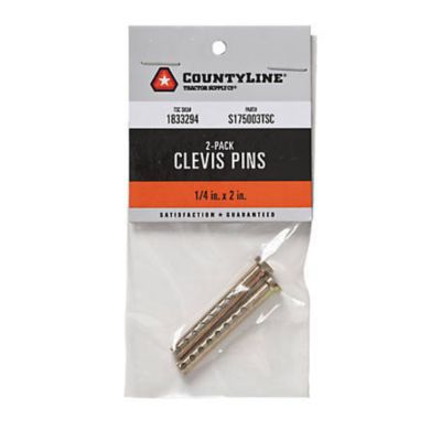 CountyLine 2 in. Adjustable Clevis Pins, 2-Pack
