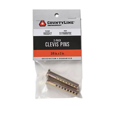 CountyLine 3/8 in. Adjustable Clevis Pins, 2-Pack