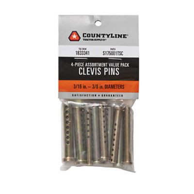 CountyLine Assorted Adjustable Clevis Pins, 14-Pack