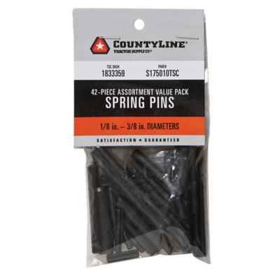 CountyLine 42 pc. Spring Pin Assortment Set
