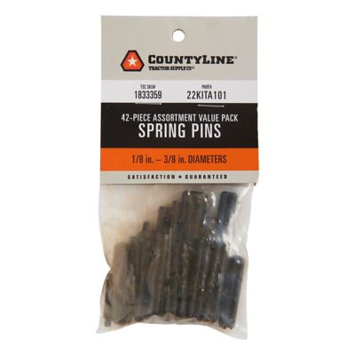 Image showing  42 pc. Spring Pin Assortment Set