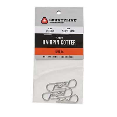 CountyLine 5/16 in. Hairpin Cotter Pins, 5-Pack