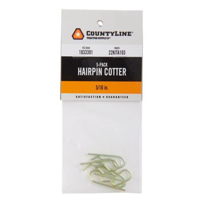 Image showing  5/16 in. Hairpin Cotter Pins, 5 pc.
