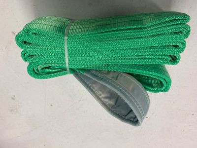 Image showing  7 in. x 33 ft. Tow Strap, 30,000 lb. Working Capacity, 90,000 lb. Breaking Strength