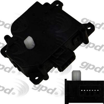 Global Parts Distributors LLC HVAC Recirculation Door Actuator, BKNH-GBP-1712733