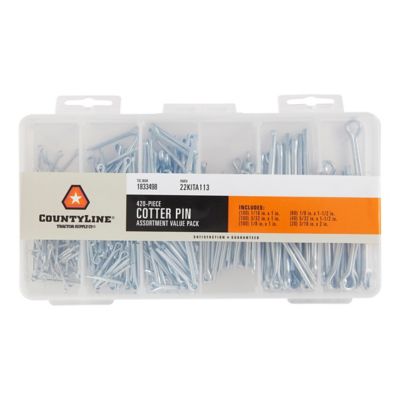 Image showing  Assorted Cotter Pins, 420 pc.