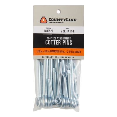 Image showing  Assorted Cotter Pins, 26-Pack