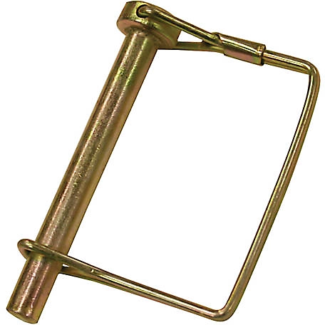 CountyLine 3/8 in. x 3-1/16 in. Square Locking Pin, 2-1/2 in. Usable Pin Length